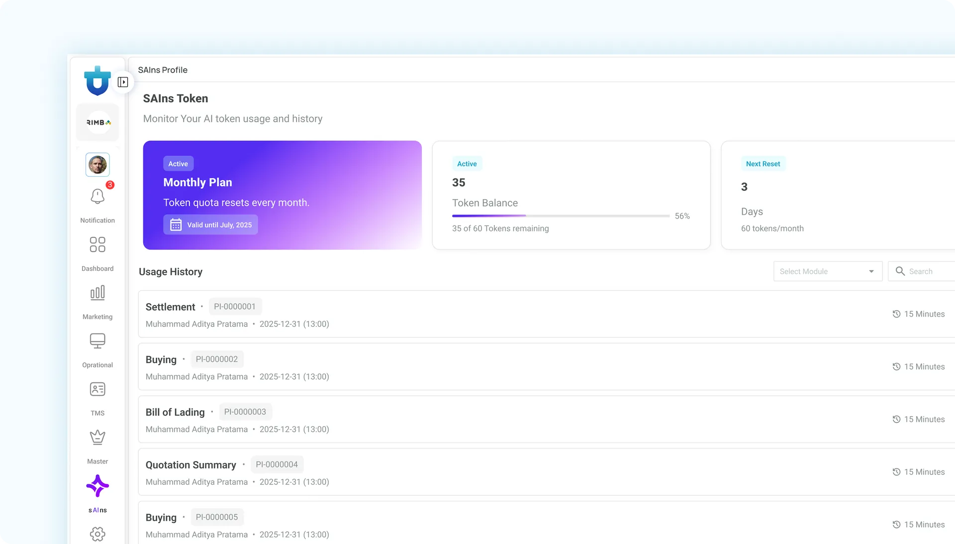 AI Solution Logistic