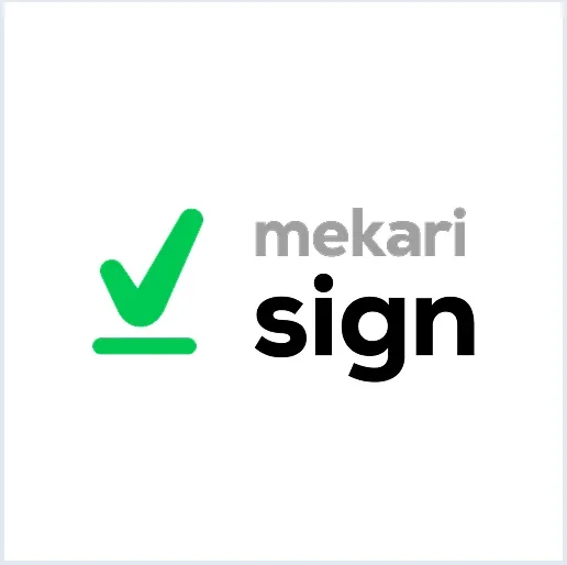 Logo Mekari Sign