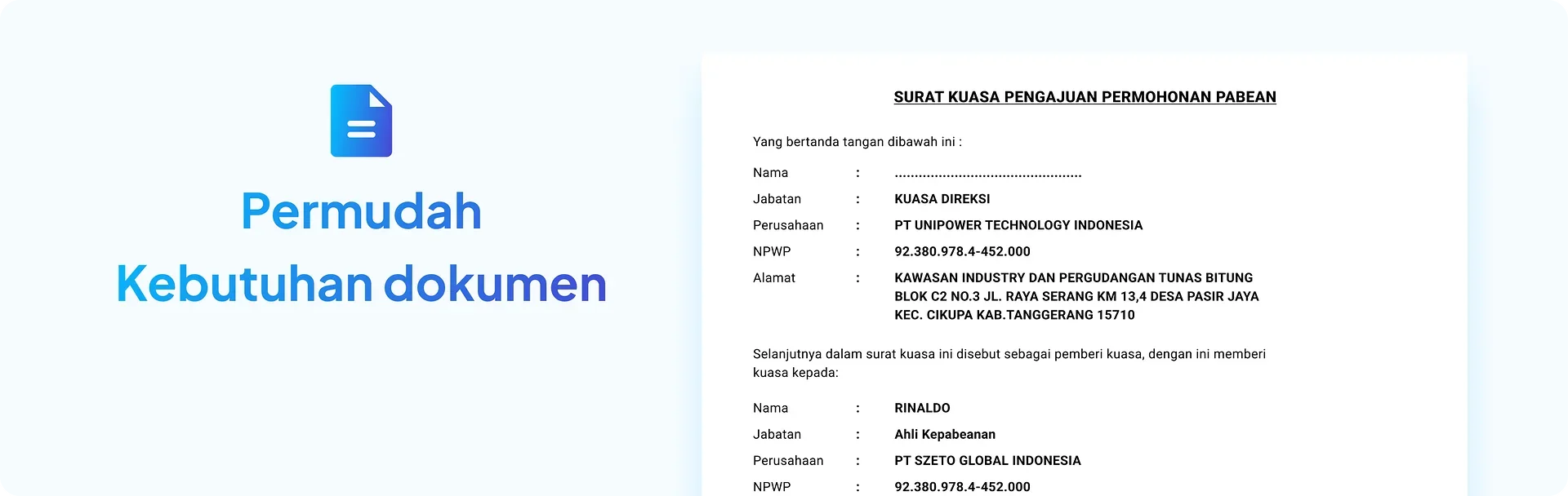 Document Submission Oaktree