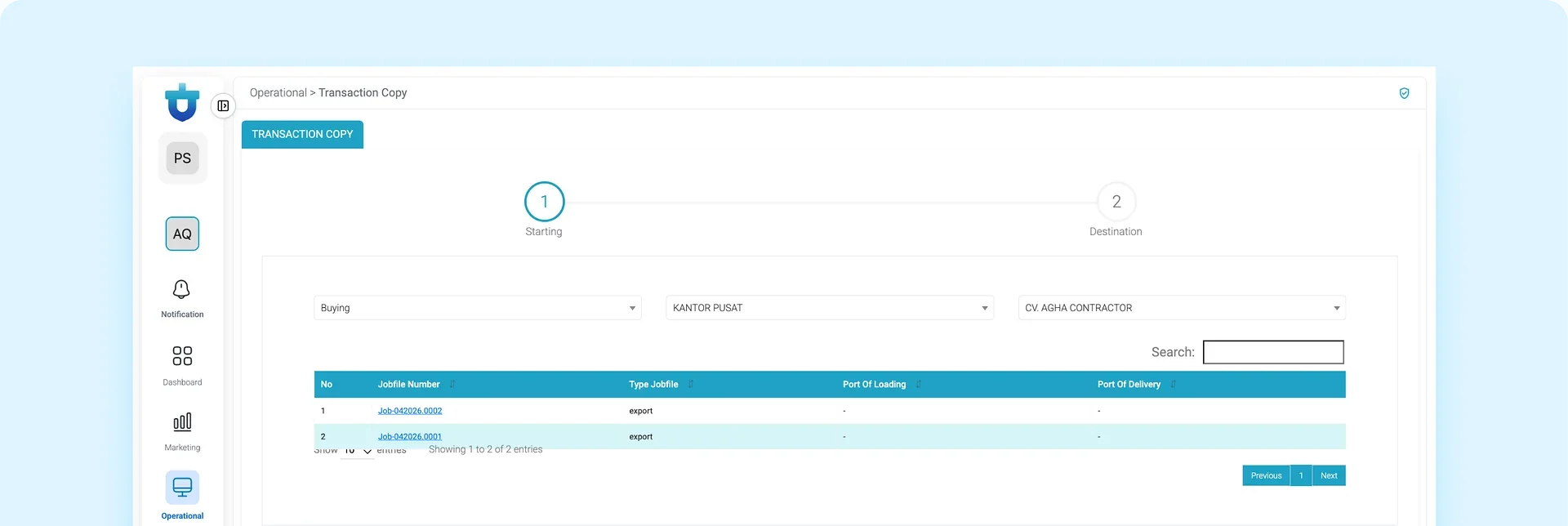 Transaction Copy Oaktree