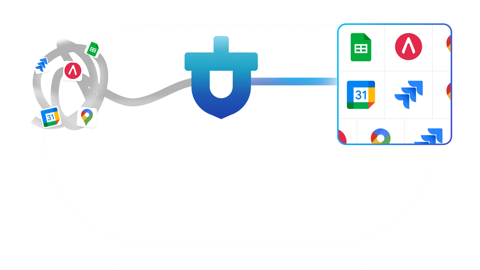 Section Network Hub Visual